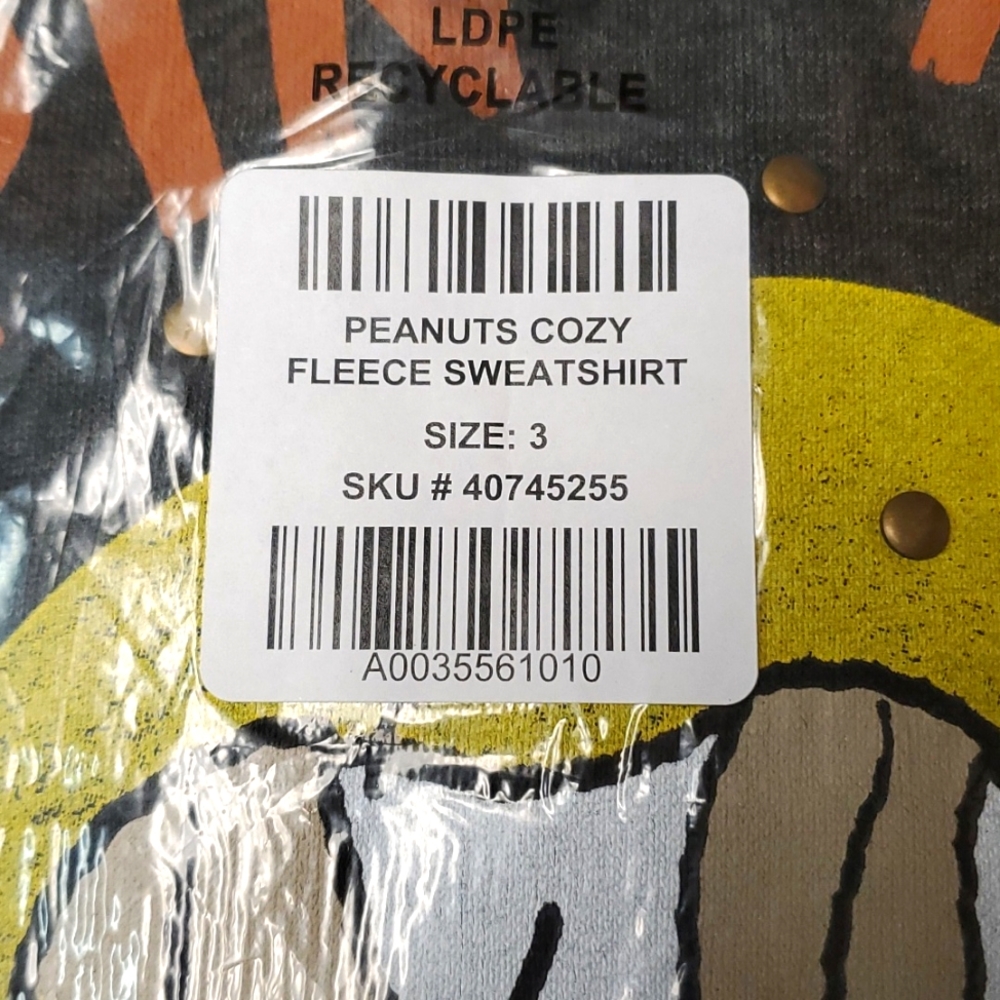 ♥️NWT TORRID SWEATSHIRT - PEANUTS SNOOPY WOODSTOCK MUMMY - HALLOWEEN PLUS SIZE - Picture 10 of 15